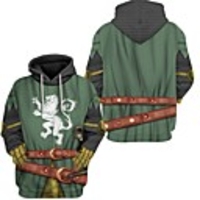 Inspired by Cosplay Cosplay Costume Hoodie Terylene Print Printing Hoodie For Men