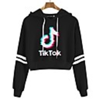 Inspired by Cosplay Cosplay Crop Top Hoodie Polyester / Cotton Blend Print Printing Crop Top For Men
