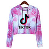 Inspired by Cosplay Cosplay Crop Top Hoodie Polyster Pattern Printing Hoodie For Women