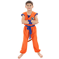 Inspired by Cosplay Dragon Anime Cosplay Costumes Japanese Cosplay Suits Top Pants Waist Belt For Boys