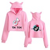 Inspired by Cosplay Hoodie Polyster Top For Women
