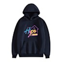 Inspired by Cosplay Hype House Hype House Hoodie Polyster Lolita Top For Unisex