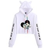 Inspired by Cosplay Idol Crop Top Hoodie Polyster For Women