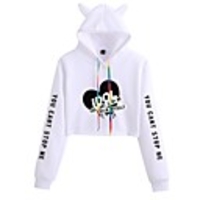 Inspired by Cosplay Idol Crop Top Hoodie Polyster For Women