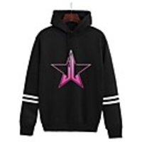 Inspired by Cosplay Jeffree Star Hoodie Polyester / Cotton Blend Graphic Prints Printing Hoodie For Men
