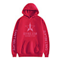 Inspired by Cosplay Jeffree Star Hoodie Polyester / Cotton Blend Letter Printing Hoodie For Men
