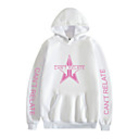 Inspired by Cosplay Jeffree Star Hoodie Polyester / Cotton Blend Letter Printing Hoodie For Men