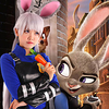 Inspired by Cosplay Judy Anime Cosplay Costumes Japanese Cosplay Suits Vest Top Pants For Women