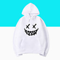 Inspired by Cosplay Lil peep Cosplay Costume Hoodie Polyster Print Printing Hoodie For Men