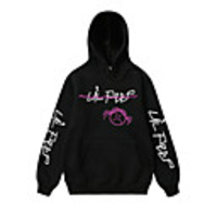 Inspired by Cosplay Lil peep Cosplay Costume Hoodie Polyster Print Printing Hoodie For Men
