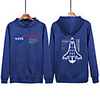 Inspired by Cosplay NASA Hoodie Polyester / Cotton Blend Graphic Prints Printing Hoodie For Men