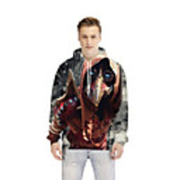 Inspired by Cosplay Plague Doctor Hoodie Polyster Animal Printing Hoodie For All