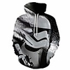 Inspired by Cosplay Robot Cosplay Costume Hoodie Plush Fabric 3D Printing Hoodie For Men
