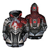 Inspired by Cosplay Samurai Cosplay Costume Hoodie Terylene 3D Printing Hoodie For Men