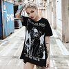 Inspired by Cosplay Skull Cosplay Costume T-shirt Polyester / Cotton Blend Graphic Printing T-shirt For Men