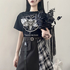 Inspired by Cosplay Skull Cosplay Costume T-shirt Polyester / Cotton Blend Graphic Printing T-shirt For Men