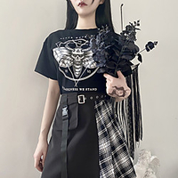 Inspired by Cosplay Skull Cosplay Costume T-shirt Polyester / Cotton Blend Graphic Printing T-shirt For Men