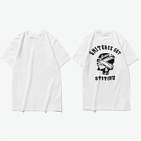 Inspired by Cosplay Skull Cosplay Costume T-shirt Pure Cotton Skull Printing T-shirt For Men