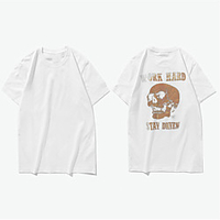 Inspired by Cosplay Skull Cosplay Costume T-shirt Pure Cotton Skull Printing T-shirt For Men