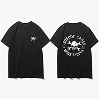 Inspired by Cosplay Skull Cosplay Costume T-shirt Pure Cotton Skull Printing T-shirt For Men