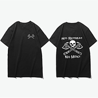 Inspired by Cosplay Skull Cosplay Costume T-shirt Pure Cotton Skull Printing T-shirt For Men