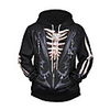 Inspired by Cosplay Skull Hoodie Polyster Print Printing Hoodie For Men