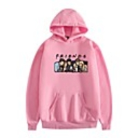 Inspired by Cosplay Stranger Things Friends Hoodie Polyster Top For Unisex