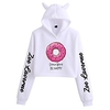 Inspired by Cosplay Zoe Laverne Cosplay Costume Crop Top Hoodie Polyester / Cotton Blend Graphic Printing Crop Top For Women