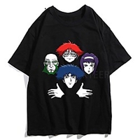 Inspired by Cowboy Bebop Cosplay Anime Cartoon Polyester / Cotton Blend Print Harajuku Graphic Kawaii T-shirt For Women