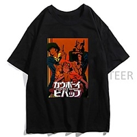 Inspired by Cowboy Bebop Cosplay Anime Cartoon Polyester / Cotton Blend Print Harajuku Graphic Kawaii T-shirt For Women