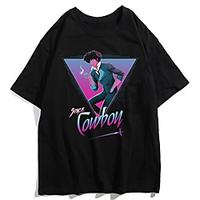 Inspired by Cowboy Bebop Cosplay Anime Cartoon Polyester / Cotton Blend Print Harajuku Graphic Kawaii T-shirt For Women