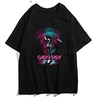Inspired by Cowboy Bebop Cosplay Anime Cartoon Polyester / Cotton Blend Print Harajuku Graphic Kawaii T-shirt For Women
