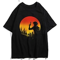 Inspired by Cowboy Bebop Cosplay Anime Cartoon Polyester / Cotton Blend Print Harajuku Graphic Kawaii T-shirt For Women