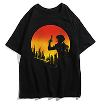 Inspired by Cowboy Bebop Cosplay Anime Cartoon Polyester / Cotton Blend Print Harajuku Graphic Kawaii T-shirt For Women