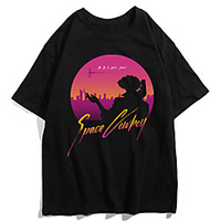 Inspired by Cowboy Bebop Cosplay Anime Cartoon Polyester / Cotton Blend Print Harajuku Graphic Kawaii T-shirt For Women