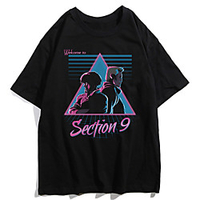 Inspired by Cowboy Bebop Cosplay Anime Cartoon Polyester / Cotton Blend Print Harajuku Graphic Kawaii T-shirt For Women