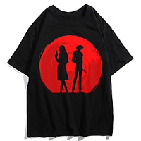 Inspired by Cowboy Bebop Cosplay Anime Cartoon Polyester / Cotton Blend Print Harajuku Graphic Kawaii T-shirt For Women