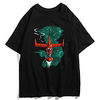 Inspired by Cowboy Bebop Cosplay Anime Cartoon Polyester / Cotton Blend Print Harajuku Graphic Kawaii T-shirt For Women