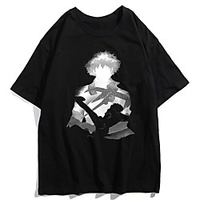 Inspired by Cowboy Bebop Cosplay Anime Cartoon Polyester / Cotton Blend Print Harajuku Graphic Kawaii T-shirt For Women