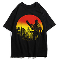 Inspired by Cowboy Bebop JOJO Anime Cartoon Polyester / Cotton Blend Print Harajuku Graphic Kawaii T-shirt For Women