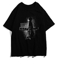 Inspired by Cowboy Bebop JOJO Anime Cartoon Polyester / Cotton Blend Print Harajuku Graphic Kawaii T-shirt For Women