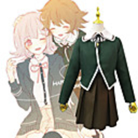 Inspired by Dangan Ronpa Chihiro Fujisaki Anime Cosplay Costumes Japanese Cosplay Suits Shirt Top Skirt For Women