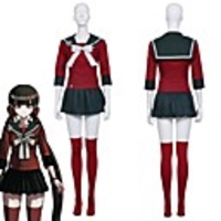 Inspired by Dangan Ronpa Harukawa Maki Anime Cosplay Costumes Japanese Cosplay Suits Top Skirt Catsuit For Men