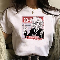 Inspired by Danganronpa V3 Cosplay Anime Cartoon Polyester / Cotton Blend Print Harajuku Graphic Kawaii T-shirt For Women