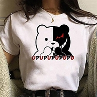 Inspired by Danganronpa V3 Cosplay Anime Cartoon Polyester / Cotton Blend Print Harajuku Graphic Kawaii T-shirt For Women