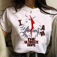Inspired by Danganronpa V3 Cosplay Anime Cartoon Polyester / Cotton Blend Print Harajuku Graphic Kawaii T-shirt For Women