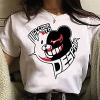 Inspired by Danganronpa V3 Cosplay Anime Cartoon Polyester / Cotton Blend Print Harajuku Graphic Kawaii T-shirt For Women