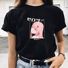 Inspired by Darling in the Franxx Zero Two T-shirt Anime 100% Polyester Anime Harajuku Graphic Kawaii T-shirt For Men