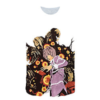 Inspired by Death Note Cosplay Anime Cartoon 100% Polyester 3D Harajuku Graphic Kawaii T-shirt For Women