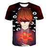 Inspired by Death Note Cosplay Anime Cartoon 100% Polyester 3D Harajuku Graphic Kawaii T-shirt For Women